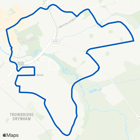 FromeBus Town Hall - Town Hall map