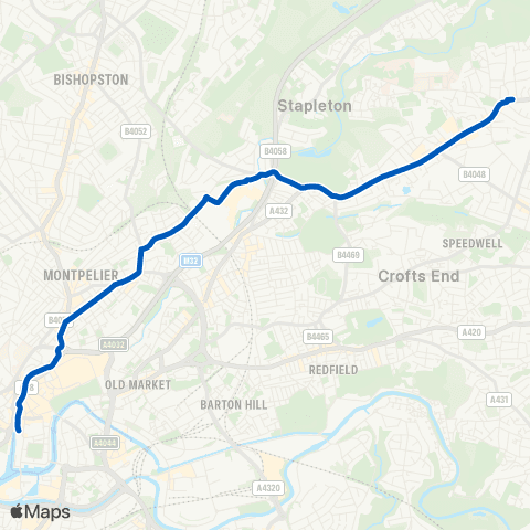 Eurocoaches The Centre - Straits Parade map