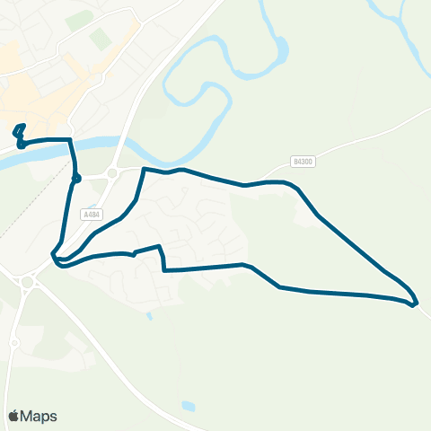 Morris Travel Carmarthen Bus Sta Stand 6 - Carmarthen Bus Sta Stand 6 map