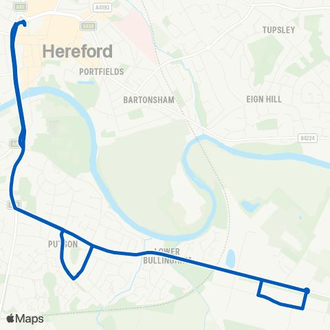 Yeomans Travel City Bus Station - City Bus Station map