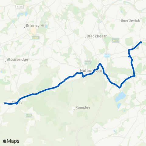 Thandi Red Limited Hagley Rc High School - Hagley Rd West map