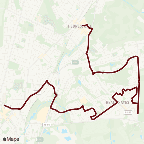 Select Bus Services Victoria Street - Bus Station map