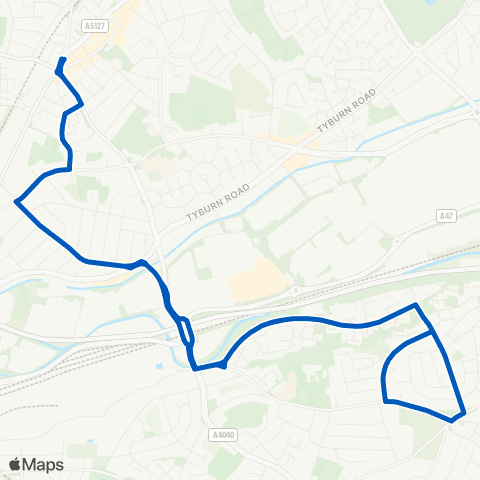 Solus Coaches Six Ways - Six Ways map