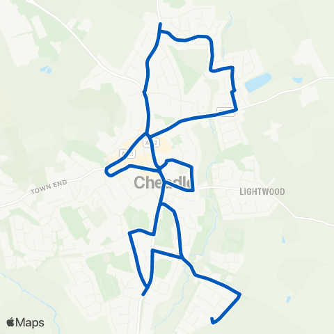 Stanton's of Stoke Trent Close - Trent Close map
