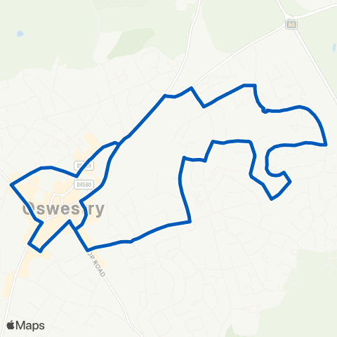 Tanat Valley Coaches Post Office - Post Office map