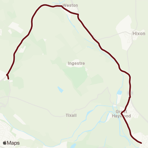 Select Bus Services Lamb / Flag Ph - Beacon Business Park map