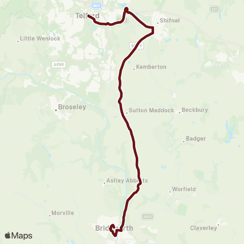 Select Bus Services Bus Station - Harp Inn map