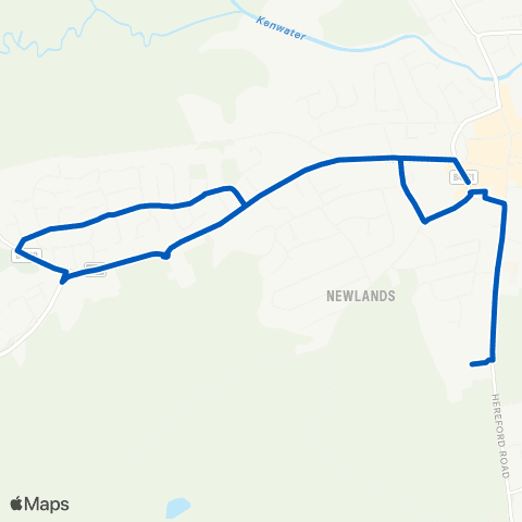 Yeomans Travel Bus Station - Bus Station map