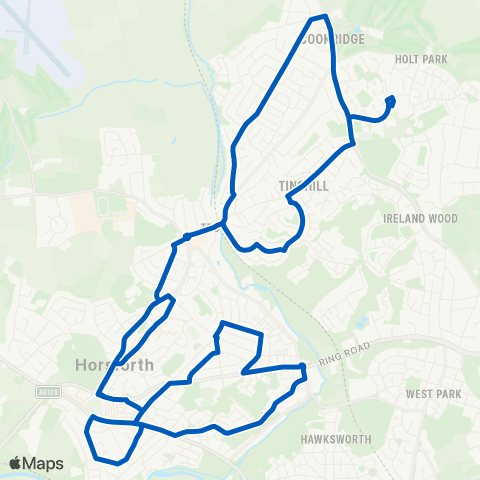 Squarepeg Holt Park Centre - Holt Park Centre map