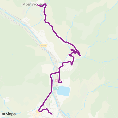 3CMA Bus L'Adret map