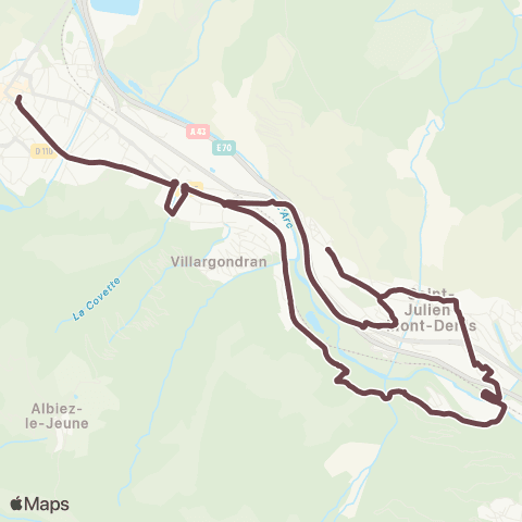 3CMA Bus Marché map