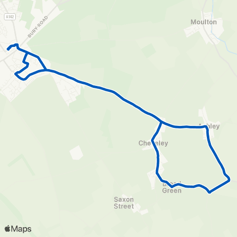 Star Cabs The Guineas Bus Sta - The Guineas Bus Sta map