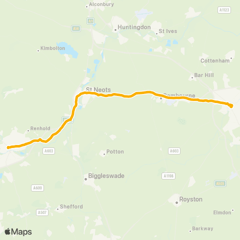 Stagecoach East Bus Station - Drummer St Bus Station map
