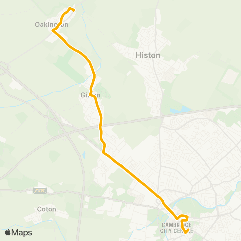 Stagecoach East Manor Farm Close - Emmanuel Street map