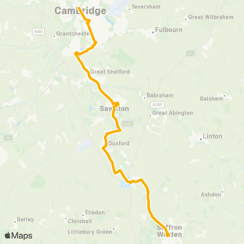 Stagecoach East Emmanuel Street - White Horse map