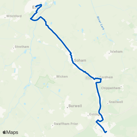 Star Cabs The Guineas Bus Station - Market Street map