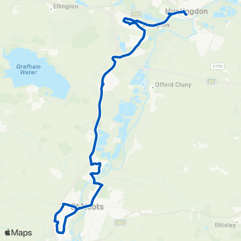Whippet Coaches Market Square - Bus Station map