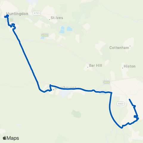 Whippet Coaches Emmanuel Street - Bus Station map