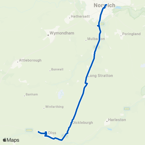 Simonds Bus Station - Waterloo Avenue map