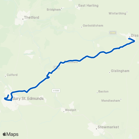 Simonds Bus Station - Bus Station map
