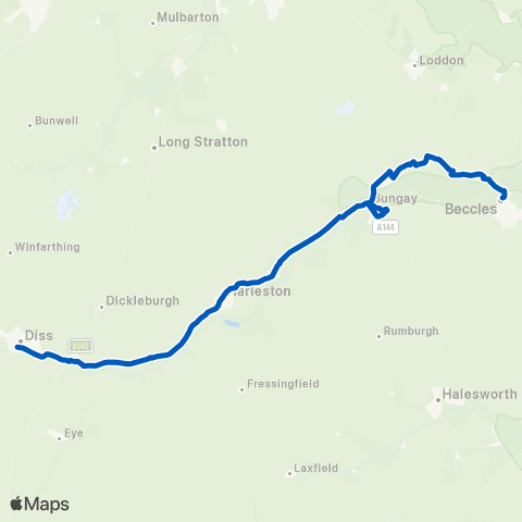 Simonds Broad Street - Bus Station map