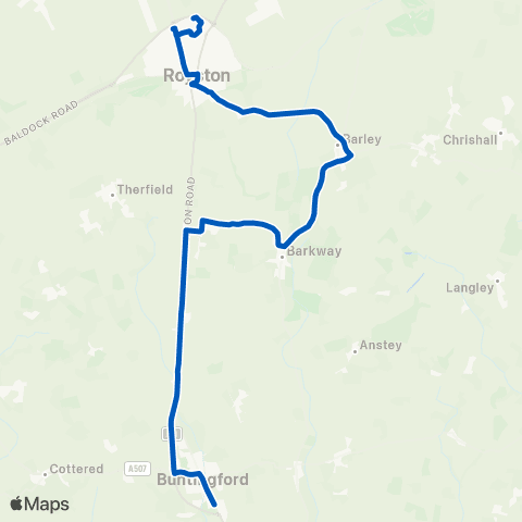 Richmonds Coaches Kingfisher Park - Sassoon Drive map