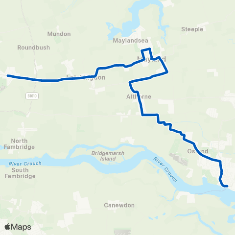 Stephensons of Essex St Stephens Road - Clock Tower map