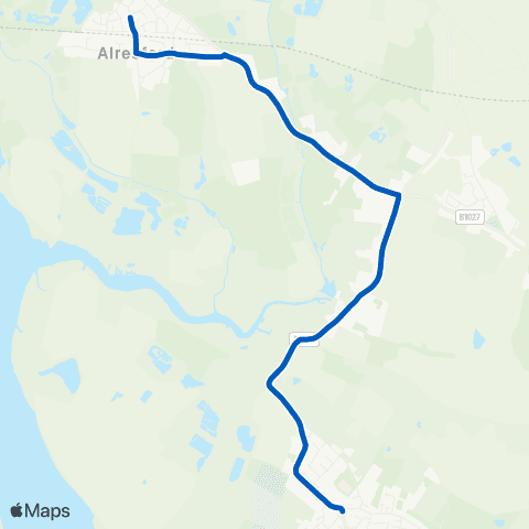 Stephensons of Essex Orchard Rd - Colne School map
