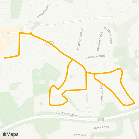 Stagecoach East Midlands Alfreton Bus Sta - Alfreton Bus Sta map