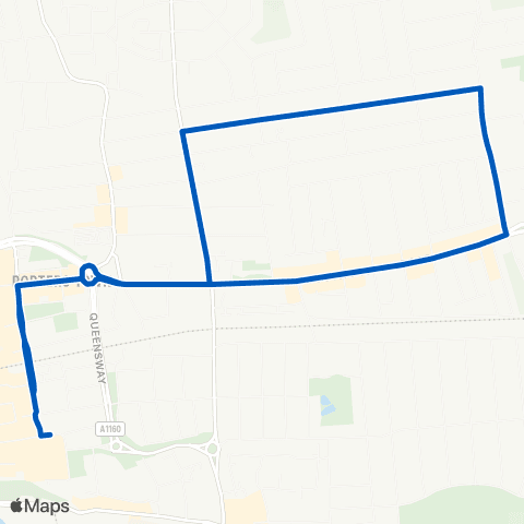 Stephensons of Essex Heygate Avenue - Heygate Avenue map