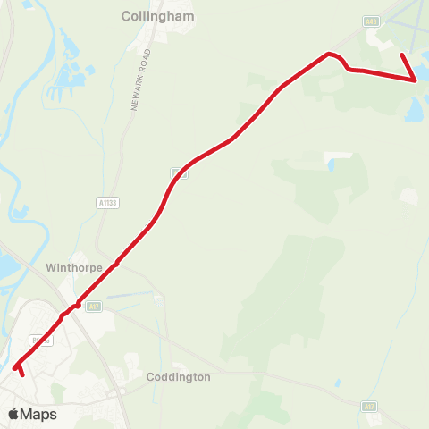 National Express N Gate Railway Sta - Lost Village Festival Site map