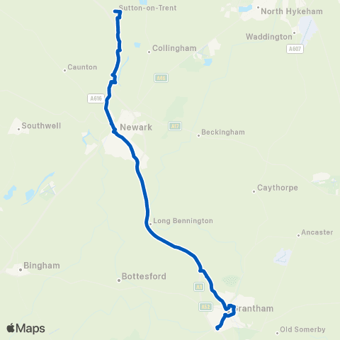 Marshalls of Sutton on Trent High Street - Walton Academy map