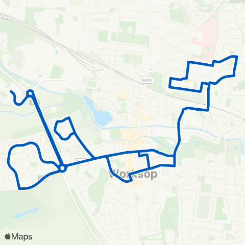 Nottinghamshire CCFS Sainsburys - Sainsburys map