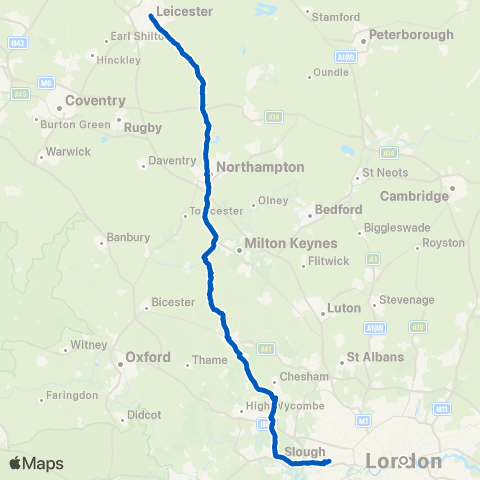 New Bharat Coaches (Southall London) Priory Way / Southall - St Margaret's Bus Sta map