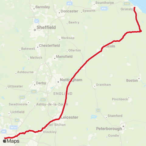 National Express Rail Station Car Park - Yarborough Hotel map