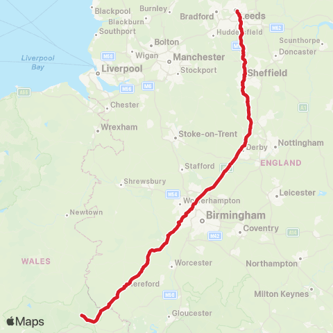 National Express Green Man Festival Glanusk Pk Estate Crickho - Dyer St map