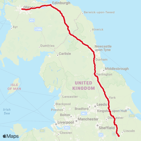 National Express Buchanan Bus Sta - Lost Village Festival Site map