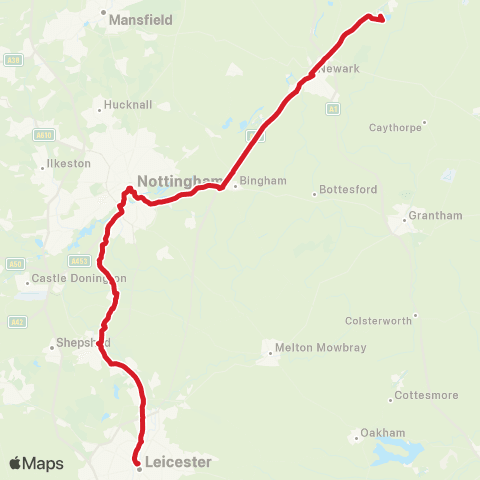 National Express St Margaret's Bus Sta - Lost Village Festival Site map