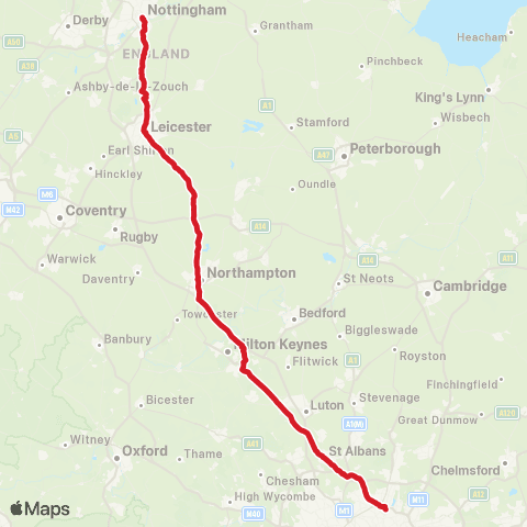 National Express Broad Marsh Bus Sta - Tottenham Hotspur Stadium map