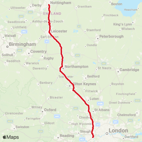 National Express Broad Marsh Bus Station - Varsity Drive map