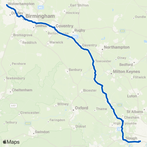 New Bharat Coaches (Southall London) Priory Way / Southall - Coach Park map