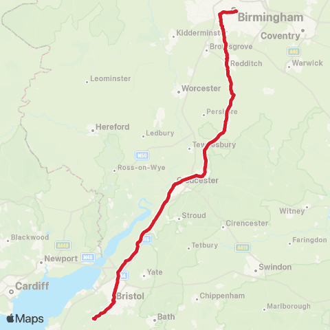 National Express Public Transport Interchange - Birmingham Coach Sta map
