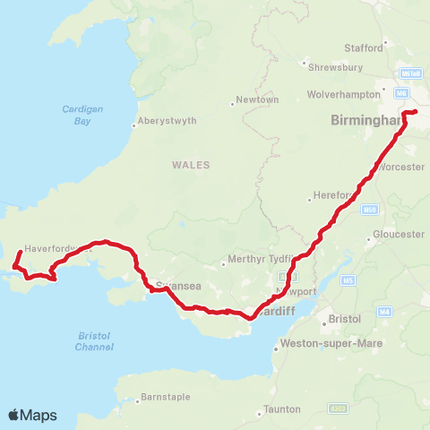 National Express Birmingham Coach Station - Bus Station map