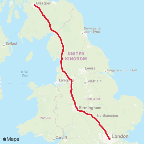 National Express Victoria Coach Sta - Buchanan Bus Sta map