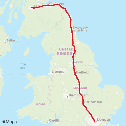 National Express Victoria Coach Sta - Buchanan Bus Sta map