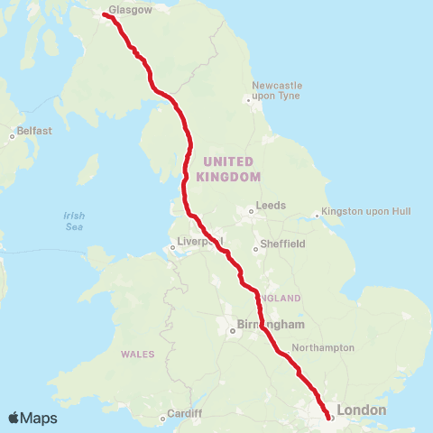 National Express Victoria Coach Sta - Buchanan Bus Sta map