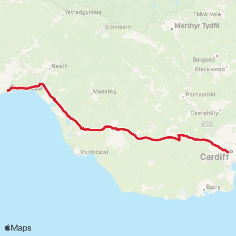 National Express Swansea Bus Sta Stand B - Sophia Gardens map
