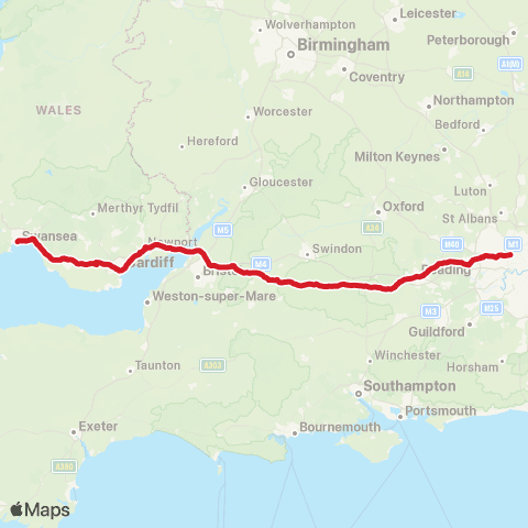 National Express Swansea Bus Sta Stand B - Wembley Stadium Pink Coach Parking S Way map