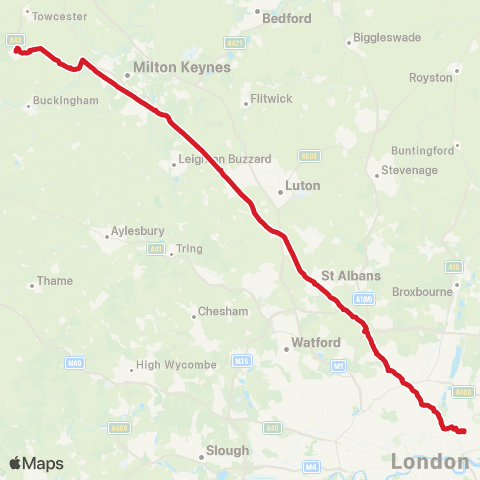 National Express Stratford City Bus Sta - Silverstone Race Circuit map