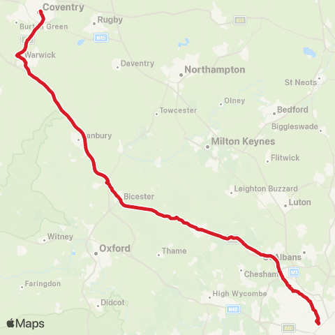 National Express Pool Meadow Bus Sta - Wembley Stadium Pink Coach Parking S Way map
